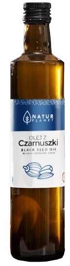 Olej z Czarnuszki Nierafinowany NaturPlanet 250ml