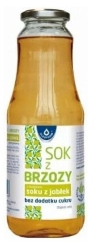 Oleofarm Sok z brzozy z dodatkiem soku z jabłek bez cukru 990ml
