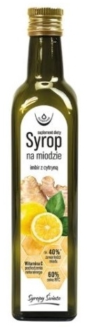 Oleofarm Syrop Imbir z cytryną 250ml