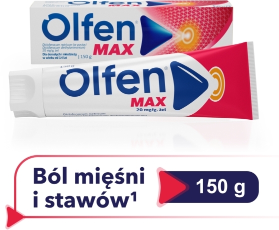 Olfen MAX żel 20 mg/g, 150 g