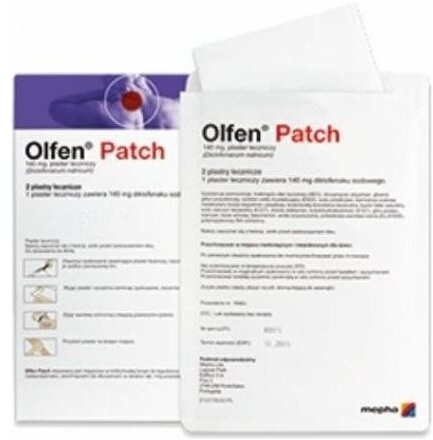 Olfen Patch 2 plastry lecznicze