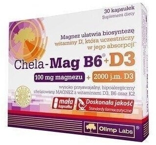 Olimp Chela-Mag B6 + D3 30 kapsułek