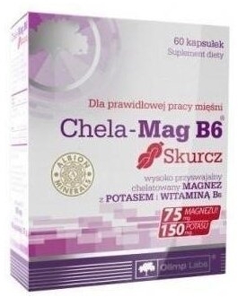 Olimp Chela-Mag B6 Skurcz 60 kapsułek
