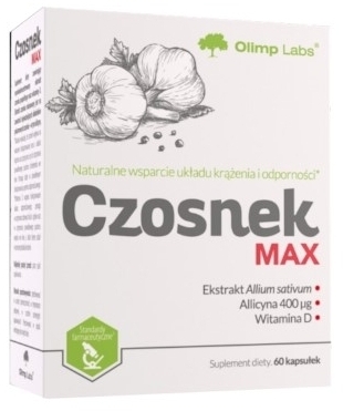 Olimp Czosnek Max 60 kapsułek