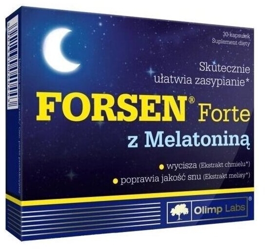 Olimp Forsen Forte z Melatoniną 30 kapsułek