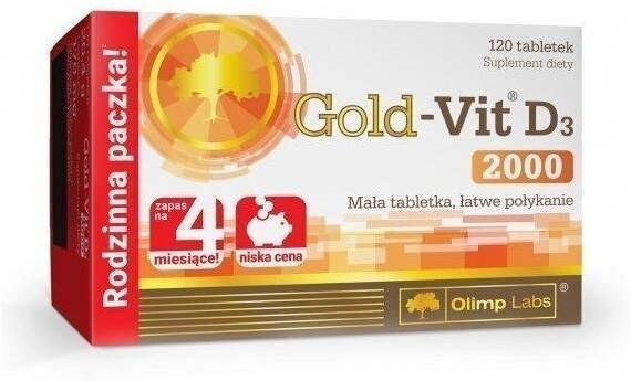 Olimp Gold-Vit D3 2000 120 tabletek