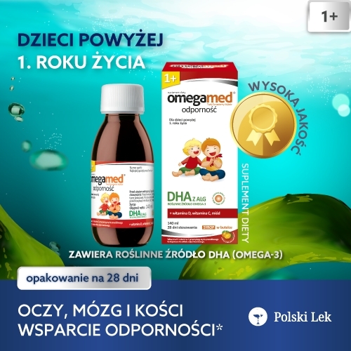 Omegamed Odporność 1+ Syrop 140 ml