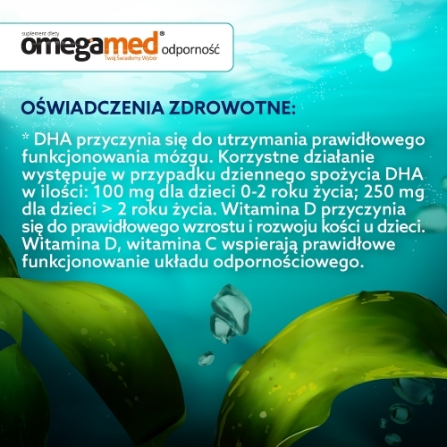 Omegamed Odporność 1+ Syrop 140 ml
