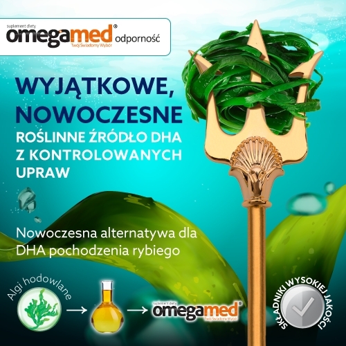 Omegamed Odporność 5+ Syrop w kapsułkach 30 sztuk