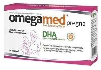 Omegamed Pregna 30 kapsułek