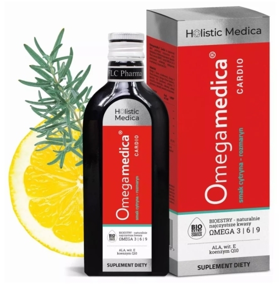 Omegamedica Cardio Cytryna-Rozmaryn 250 ml