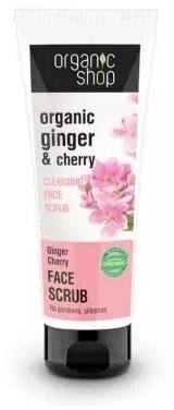 Organic shop Scrub do twarzy imbir wiśnia 75 ml