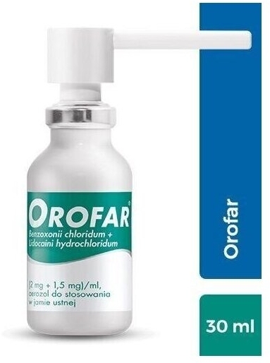 Orofar aerozol 30 ml