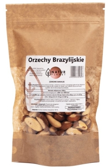 Orzechy Brazylijskie NaturPlanet 250 g