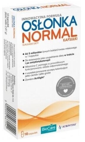Osłonka Normal 10 kapsułek (Data ważności 29.02.2024)