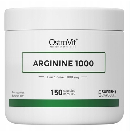OstroVit Arginine 1000 150 kapsułek