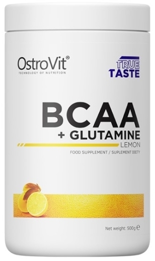 OstroVit BCAA + Glutamina cytrynowy 500 g