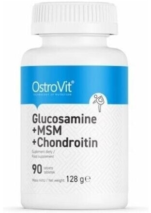 OstroVit Glucosamine + MSM + Chondroitin 90 kapsułek