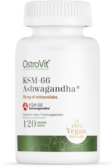 OstroVit KSM-66 Ashwagandha 120 tabletek