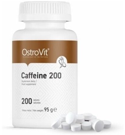 OstroVit Kofeina 200 mg - 200 tabletek