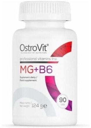 OstroVit Mg + B6 90 tabletek
