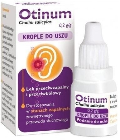 Otinum krople do uszu 10 g