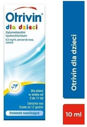 Otrivin Dla Dzieci 0,05% aerozol do nosa 10 ml