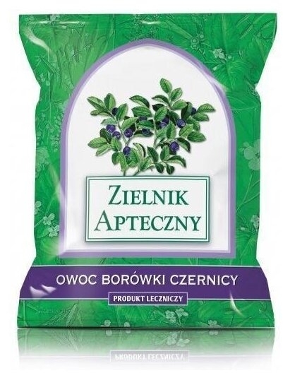 Owoc Borówki Czernicy Zielnik Apteczny (Herbapol Lublin) 50 g