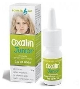 Oxalin Junior żel do nosa 10 g