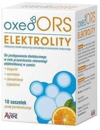 OxeoORS Elektrolity proszek 10 saszetek