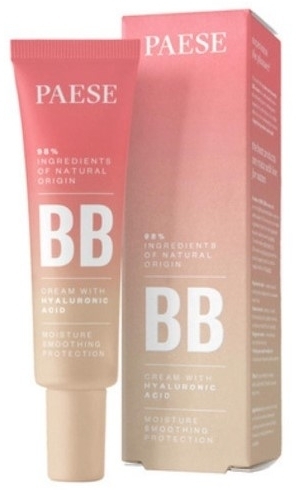 PAESE BB Krem z kwasem hialuronowym 02 BEIGE 30 ml
