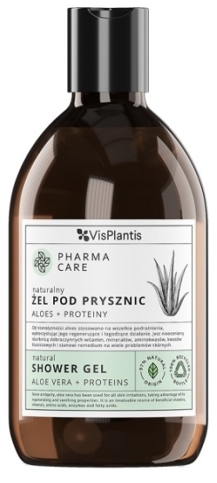 PHARMA CARE naturalny Żel pod prysznic alos + mocznik 500ml