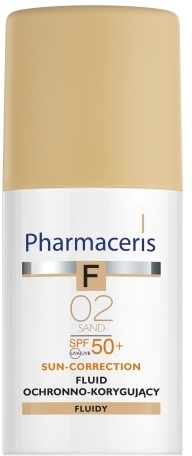 PHARMACERIS F Fluid ochronno-korygujący 02 SAND SPF50 30 ml