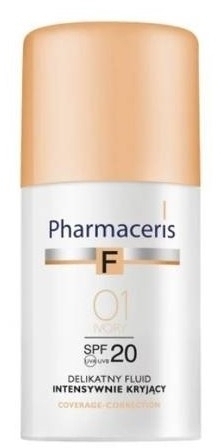 PHARMACERIS F fluid intensywnie kryjący 01 IVORY