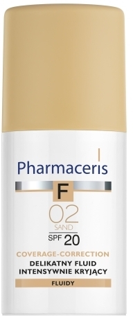 PHARMACERIS F fluid intensywnie kryjący 02 SAND
