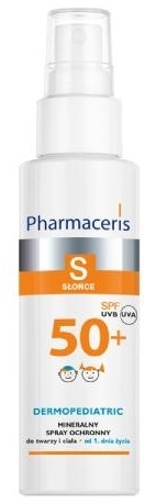 PHARMACERIS S MINERALNY Spray Ochronny do twarzy i ciała