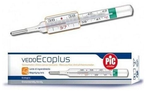 PIC VedoEco Plus termometr szklany lekarski 1 sztuka