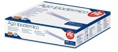 PIC igła 0,5x16mm G25 iniekcyjna 100 sztuk