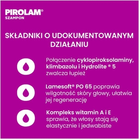 PIROLAM Szampon przeciwłupieżowy Wit.A+E 150ml