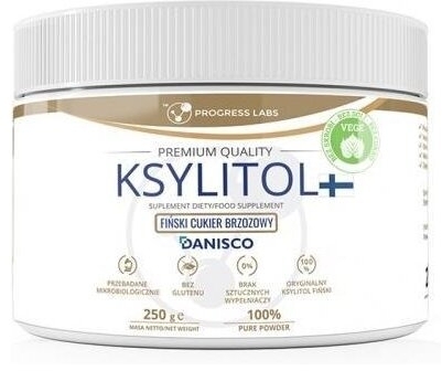 PROGRESS LABS Ksylitol 100% Fiński cukier brzozowy 250 g
