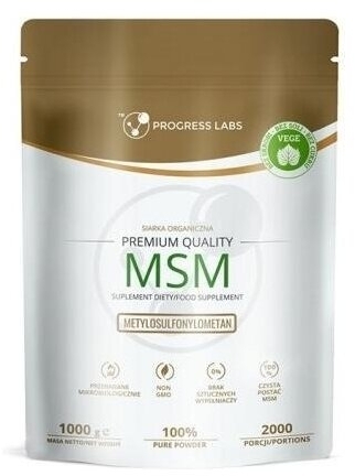 PROGRESS LABS MSM Siarka Organiczna 1000 g