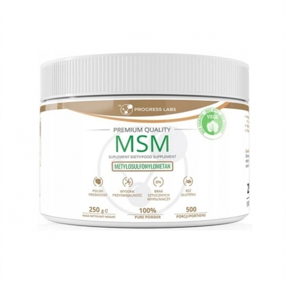 PROGRESS LABS MSM Siarka Organiczna 250 g