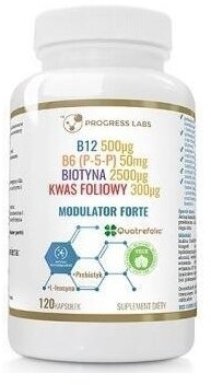 PROGRESS LABS Modulator Homocysteiny Forte 120 kapsułek