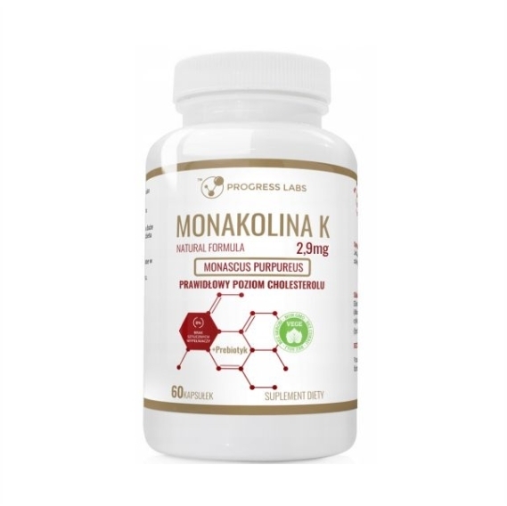 PROGRESS LABS Monakolina K vs 2 60 kapsułek