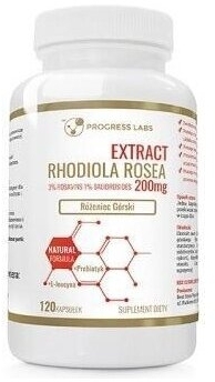 PROGRESS LABS Różeniec Górski 200 mg 120 kapsułek