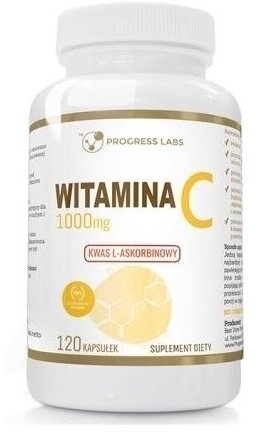 PROGRESS LABS Witamina C 1000 mg 120 kapsułek