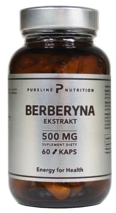 PURELINE Berberyna 500mg 60 kapsułek