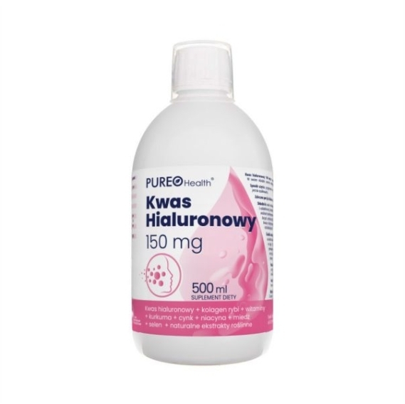 PUREO Health Kwas hialuronowy 150 mg płyn 500 ml