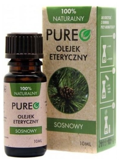 PUREO Olejek eteryczny Sosnowy 100% naturalny 10 ml