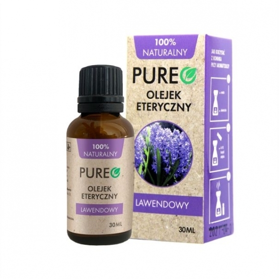 PUREO Olejek naturalny eteryczny Lawendowy 30 ml